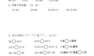 二年级数学考试家长签意见怎么写